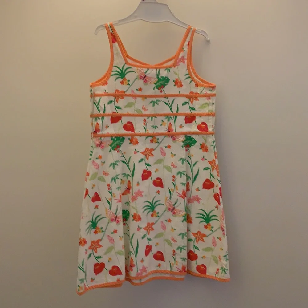 Gymboree Girls‎ Dress Tropical Orange Like new